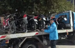 Más motos incautadas en operativos de control vehicular