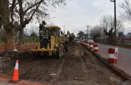 Comienzan las obras sobre calle Baradero