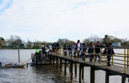 Alumnos de Berisso visitan la Isla Paulino