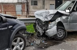Choque frontal en la Avenida 66