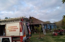 Alarma por un incendio en Avenida Montevideo y 46