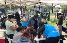 Jornada de vacunación itinerante y de sanidad animal en Villa Paula