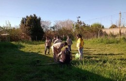 Centro de Fomento Villa Progreso: Limpieza y mejora de los espacios verdes