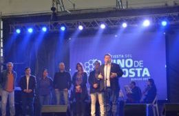 Nedela agradeció a los productores por la "gran" Fiesta del Vino de la Costa