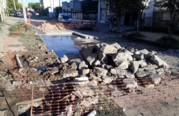 Corte de tránsito en calle 145 por tareas de bacheo