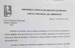 Di Renta y la fiesta en Bomberos: "Es una vergüenza lo que sucede y claramente no quieren dar la información"