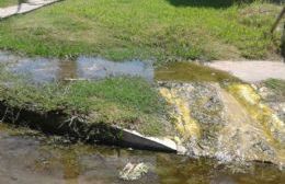 Derrame cloacal en el Barrio Náutico