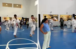 Siguen las clases de taekwondo en el Polideportivo “Papa Francisco”