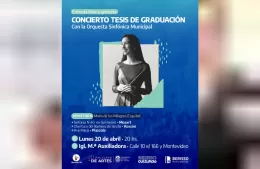 La Orquesta Sinf&oacute;nica Municipal ser&aacute; parte de un concierto de tesis de graduaci&oacute;n
