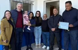 Destacaron a una policía de nuestra ciudad que le salvó la vida a una bebé
