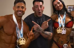 Culturismo: consagración de atletas del Energym Fitness Center