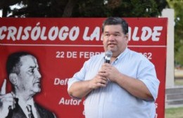 El radicalismo local homenajeó a Crisólogo Larralde