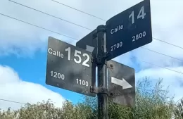 Vecinos de calle 14 reclaman una urgente obra para evitar que el agua ingrese a las viviendas