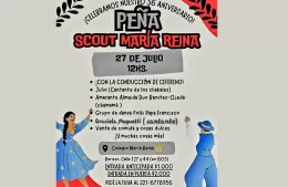 Peña aniversario del Grupo Scout María Reina