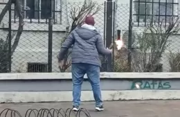 Un hombre arrojó bomba molotov contra el Concejo Deliberante