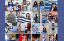 Participación del ballet infantil de Berisso en el bicentenario de la independencia de Grecia