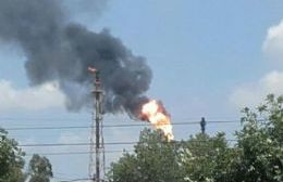 Refinería alerta sobre una mayor actividad de su antorcha