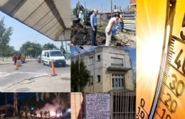 ¡Qué calor! y escuelas sin ventilador; las obras que se planifican en hora pico; y la política en la calle