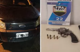 Circulaba con un arma de fuego y una navaja: detenido