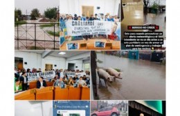 "Nos tapó el agua" y no se salvaron ni los chanchos; semana de miércoles para el intendente; y la oposición desdibujada