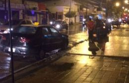 Choque en cadena en Montevideo y 19