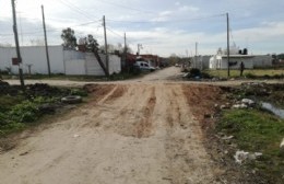 Una buena noticia para los vecinos de calle 19 y 150: Caños nuevos y alisado de calle