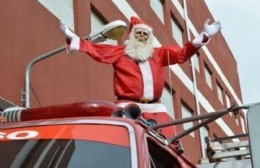 Este año no habrá recorrido de Papá Noel en el camión de Bomberos: "Lo que la pandemia se llevó"