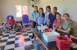 Realizaron una colecta externa de sangre en el Club Estrella de Berisso