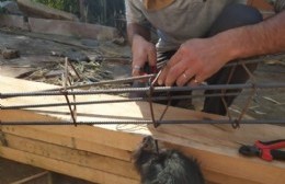 Sigue la obra "a nuevo" en la casa de Mariel: "Esto es barro con conchilla y pilares de caña de bambú"