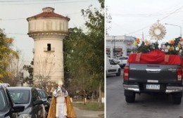 Procesión y caravana religiosa por Berisso y Ensenada