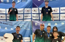 Hogar Social pudo terminar entre los mejores 20 en el Provincial de Natación