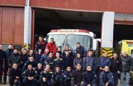 El cuartel local fue sede de un importante encuentro de capacitación regional bomberil