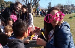 Festejo del Día del Niño en plaza "Las Golondrinas"