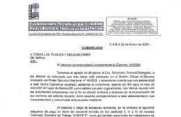 SUPeH Ensenada confirmó que se adelanta la aplicación del aumento salarial