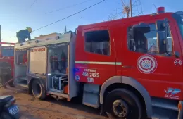 Incendió consumió vivienda en 124 entre 68 y 69