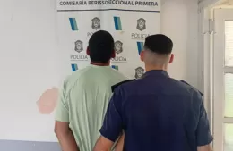 Lo detuvieron por violencia de género, daño y resistencia a la autoridad