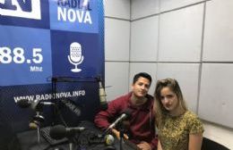 A toda música y ritmo: Aloha Mora se presentó en BerissoCiudad