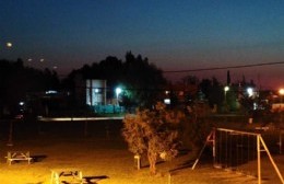 "Boca de lobo": preocupa la falta de iluminación en la Plaza Las Golondrinas