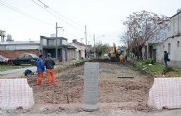Retoman los trabajos de pavimentación en calle 174 entre 36 y 38