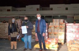 AMIA La Plata donó alimentos para nuestro distrito