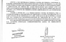 Continúa la guerra con el Ejecutivo: Guardavidas mandaron carta documento
