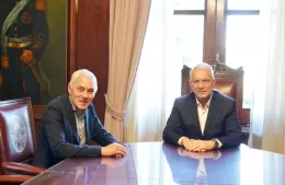 Cagliardi se reunió con Alak