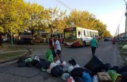 La basura como forma de protesta