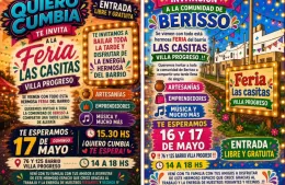 Se viene la Feria Las Casitas en Villa Progreso