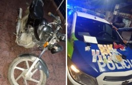 Dos berissenses iban en moto y cayeron en La Plata con drogas y un listado de clientes