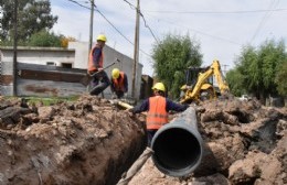 Pruebas hidráulicas en la obra que abastece de agua al Barrio COTILAP