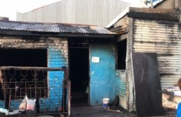 Víctima del trágico incendio pide ayuda para la reconstrucción de su vivienda