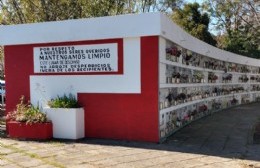 Cementerio local: "Tratamos de que la gente sienta que el lugar está cuidado"