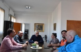 Cagliardi recibió a la directora Nacional de Bomberos