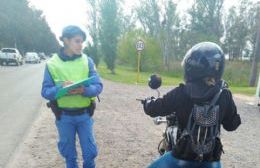 La Policía local realizó controles en los accesos de la Avenida 66